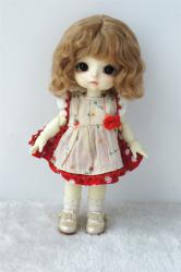 Newest Short Curly  BJD Mohair Doll Wig JD693