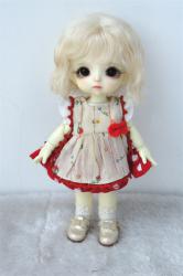 Newest Short Curly  BJD Mohair Doll Wig JD693