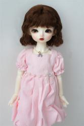 Newest Short Curly  BJD Mohair Doll Wig JD693