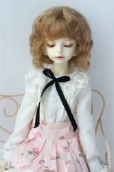 Newest Short Curly  BJD Mohair Doll Wig JD693