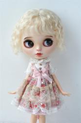 Newest Short Curly  BJD Mohair Doll Wig JD693