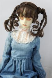 Lovely BJD Braids Synthetic Mohair Doll Wigs JD617