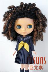 Fashion Curly BJD Kanekalon Fiber Doll Wigs JD423