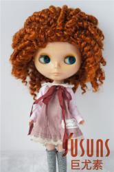 Fashion Curly BJD Kanekalon Fiber Doll Wigs JD423