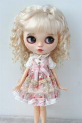 JD162 10-11inch 26-28CM Combed Mohair Blythes Wig 18" OG Doll Hair