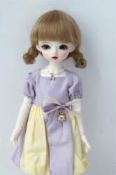 Lovely Two Braids BJD Mohair Doll Wigs JD142
