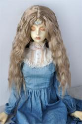 Pretty Curly BJD Synthetic Mohair Doll Wigs JD706