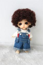 Newly Short Curly BJD Synthetic Mohair Wigs JD713