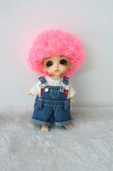 Newly Short Curly BJD Synthetic Mohair Wigs JD713