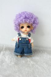 Newly Short Curly BJD Synthetic Mohair Wigs JD713