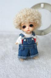 Newly Short Curly BJD Synthetic Mohair Wigs JD713