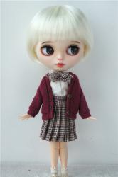 Lovely Short Cut Doll Wigs Synthetic Mohair JD256