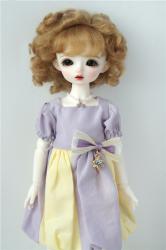 Lovely Short Curly BJD Doll Wigs Mohair JD250