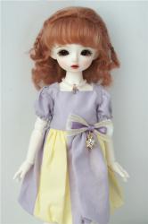 Lovely Two Braids BJD Mohair Doll Wigs JD249