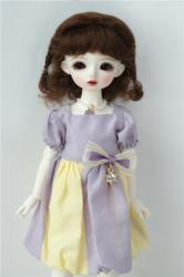 Lovely Two Braids BJD Mohair Doll Wigs JD249
