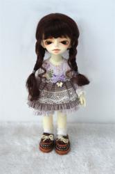 Fashion BJD Two Braids Mohair Wigs D2033B