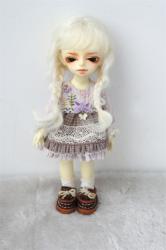 Fashion BJD Two Braids Mohair Wigs D2033B