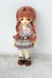 Fashion BJD Two Braids Mohair Wigs D2033B