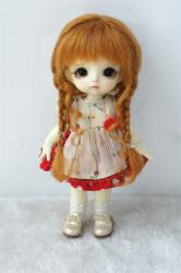 Fashion BJD Two Braids Mohair Wigs D2033B