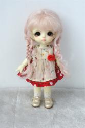 Fashion BJD Two Braids Mohair Wigs D2033B