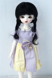 Fashion BJD Two Braids Mohair Wigs D2033B