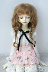 Fashion BJD Two Braids Mohair Wigs D2033B