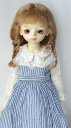 Fashion BJD Two Braids Mohair Wigs D2033B