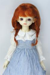 Fashion BJD Two Braids Mohair Wigs D2033B