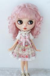 Fashion Short Curly Doll Wigs Mohair D20313