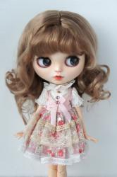 New Material Combed Mohair Wigs Blythe Doll Hair D20313