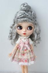 Newest Curly Synthetic Mohair BJD Doll Wig JD737