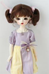 Lovely Two Pony BJD Mohair Doll Wig JD712