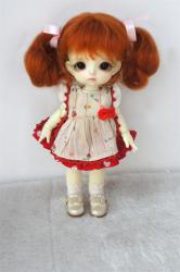 Lovely Two Pony BJD Mohair Doll Wig JD712