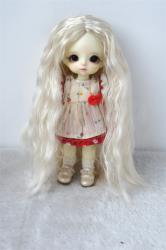 Pretty Curly BJD Synthetic Mohair Doll Wigs JD706