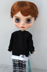 Fashion Enfant Short Synthetic Mohair Doll Wigs D28053