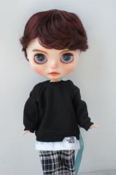 Fashion Enfant Short Synthetic Mohair Doll Wigs D28053