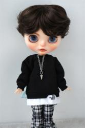 Fashion Enfant Short Synthetic Mohair Doll Wigs D28053