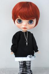 Fashion Enfant Short Synthetic Mohair Doll Wigs D28053