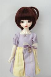 Cute Short BJD Synthetic Mohair Doll Wig JD019B 