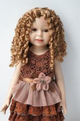 Long Curly BJD Synthetic Mohair Doll Wig JD073