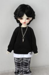 Fashion Short Synthetic Mohair Doll Wigs JD075