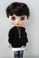 Curly Fashion BJD Synthetic Mohair Doll Wigs JD075