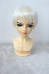 Lovely Short Boy Cut Mohair Doll Wigs JD076