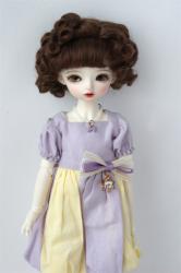 Lovely Short Curly BJD Mohair Doll JD250