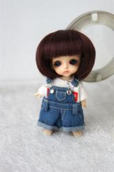 Lovely Short Cut BJD Synthetic Mohair Doll Wig JD314