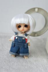 Lovely Short Cut BJD Synthetic Mohair Doll Wig JD314