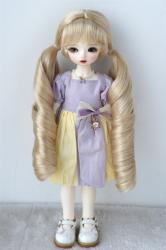 Pretty Curly BJD Synthetic Mohair Doll Wigs JD330