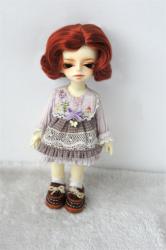 Lovely Short Curly BJD Synthetic Mohair Doll Wigs JD338