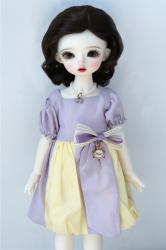 Lovely Short Curly BJD Synthetic Mohair Doll Wigs JD338