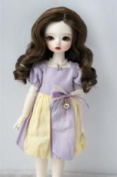 Pretty Curly BJD Synthetic Mohair Doll Wigs JD343